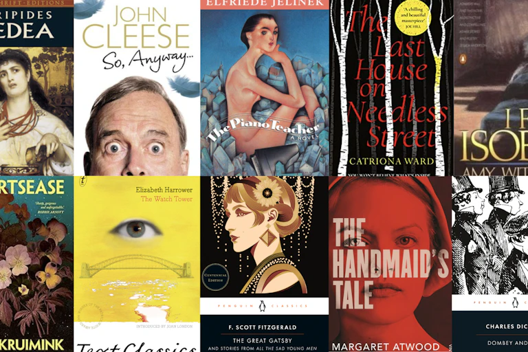 Collage of book covers