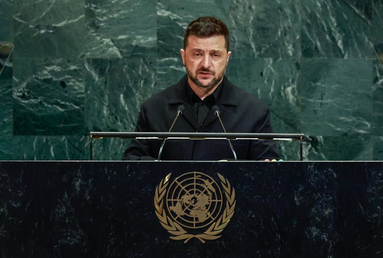 Ukrainan president Volodymyr Zelensky warns that conflict is becoming more dangerous with the rapid development of drones and AI technology.