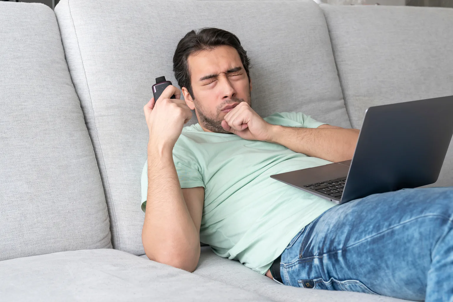 How vaping primes the lungs for COVID damage How vaping primes the lungs for COVID damage