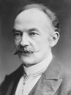 Thomas Hardy’s Jude the Difficult to understand criticised college elitism – it nonetheless rings true nowadays 1 Black and white photo of Thomas Hardy. He wears a suit and has a prominent moustache