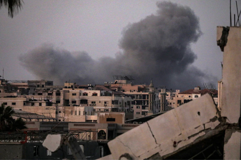 Gaza under Israeli bombardment, September 30 2025.
