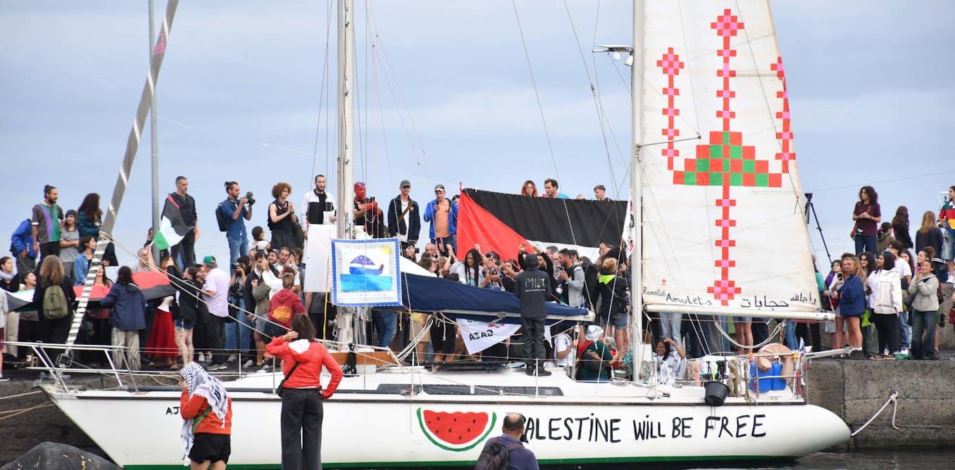 Israels interception of the Gaza aid flotilla is a clear violation of international law The Conversation Israels interception of the Gaza aid flotilla is a clear violation of international law The Conversation