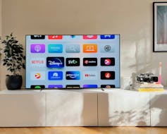 Streaming apps on a smart TV