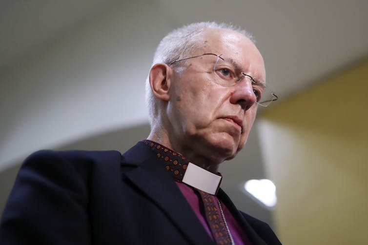 Former archbishop Justin Welby