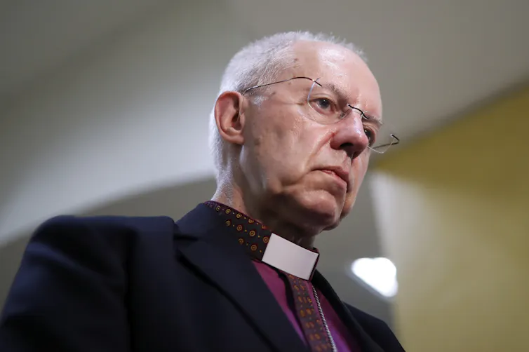 Former archbishop Justin Welby