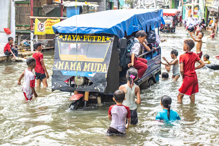 Dampak krisis iklim di pesisir Jakarta