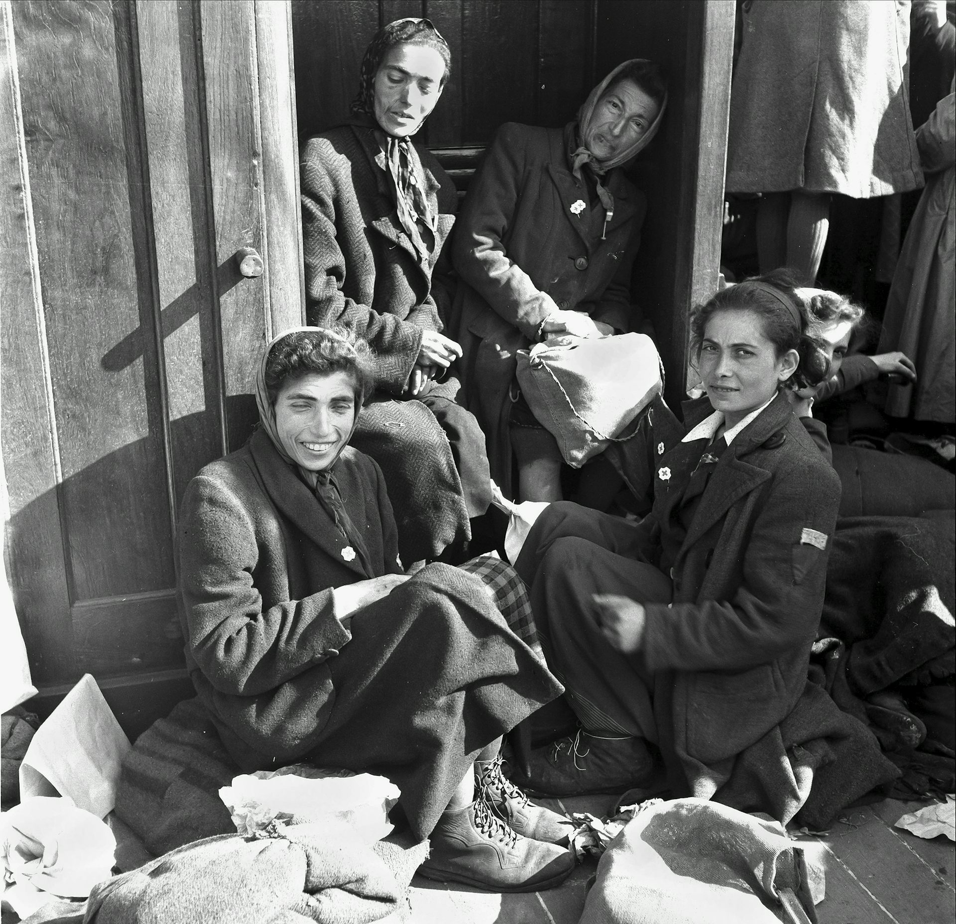 Concentration camp survivors