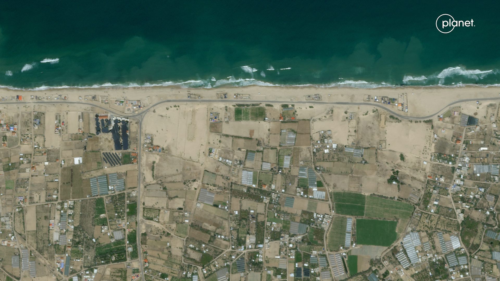 The al-Mawasi humanitarian zone May 2023