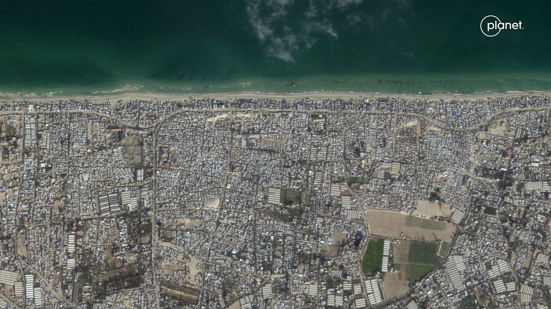 Thee al-Mawasi humanitarian zone September 2025
