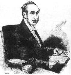 Portrait du chirurgien anglais Isaac Baker Brown