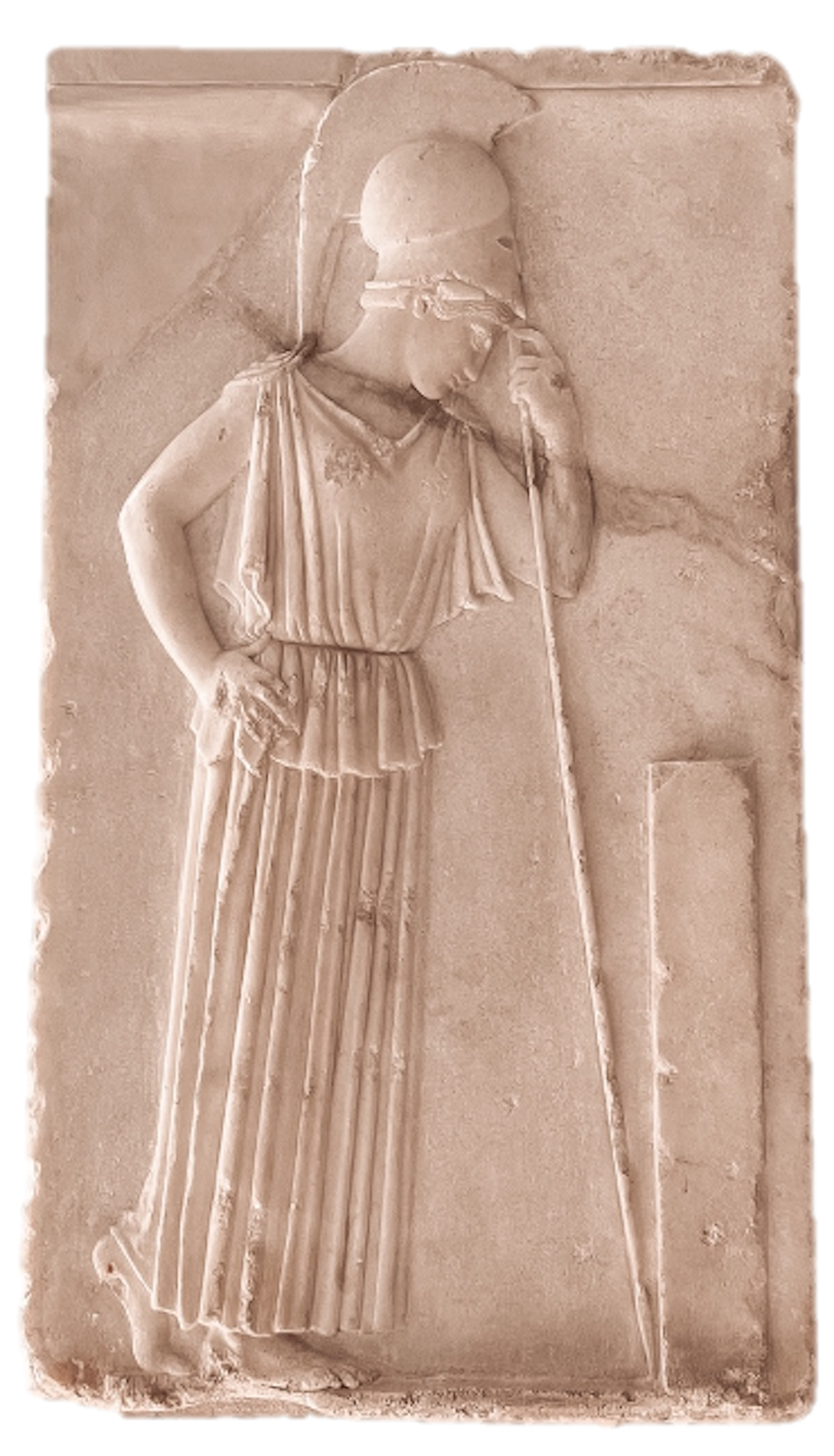 Relief of imagined Athena.