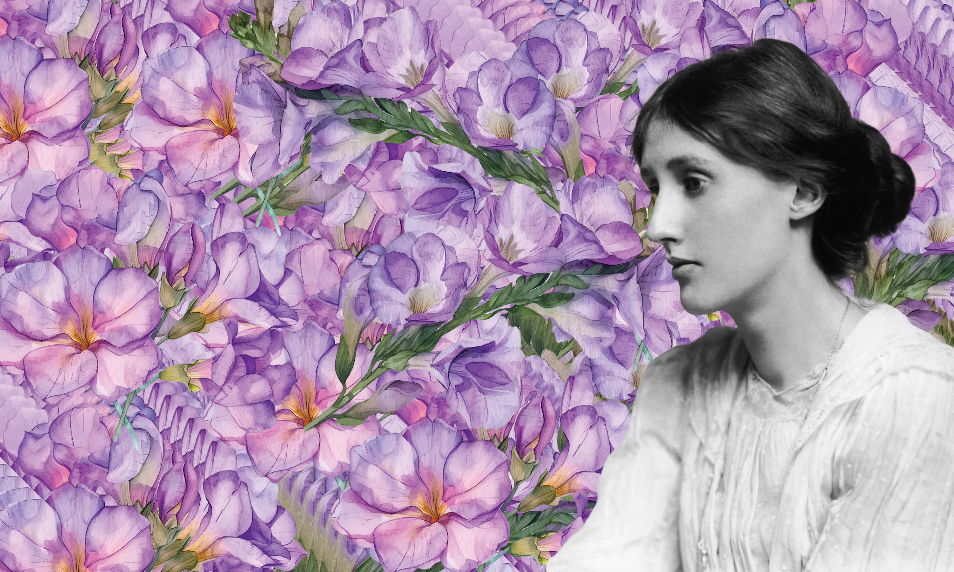 Virginia Woolf and Violets
