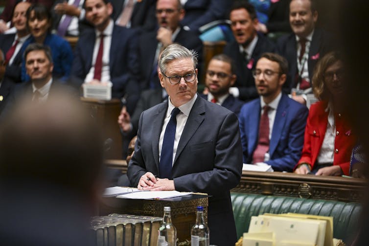 Starmer at PMQs