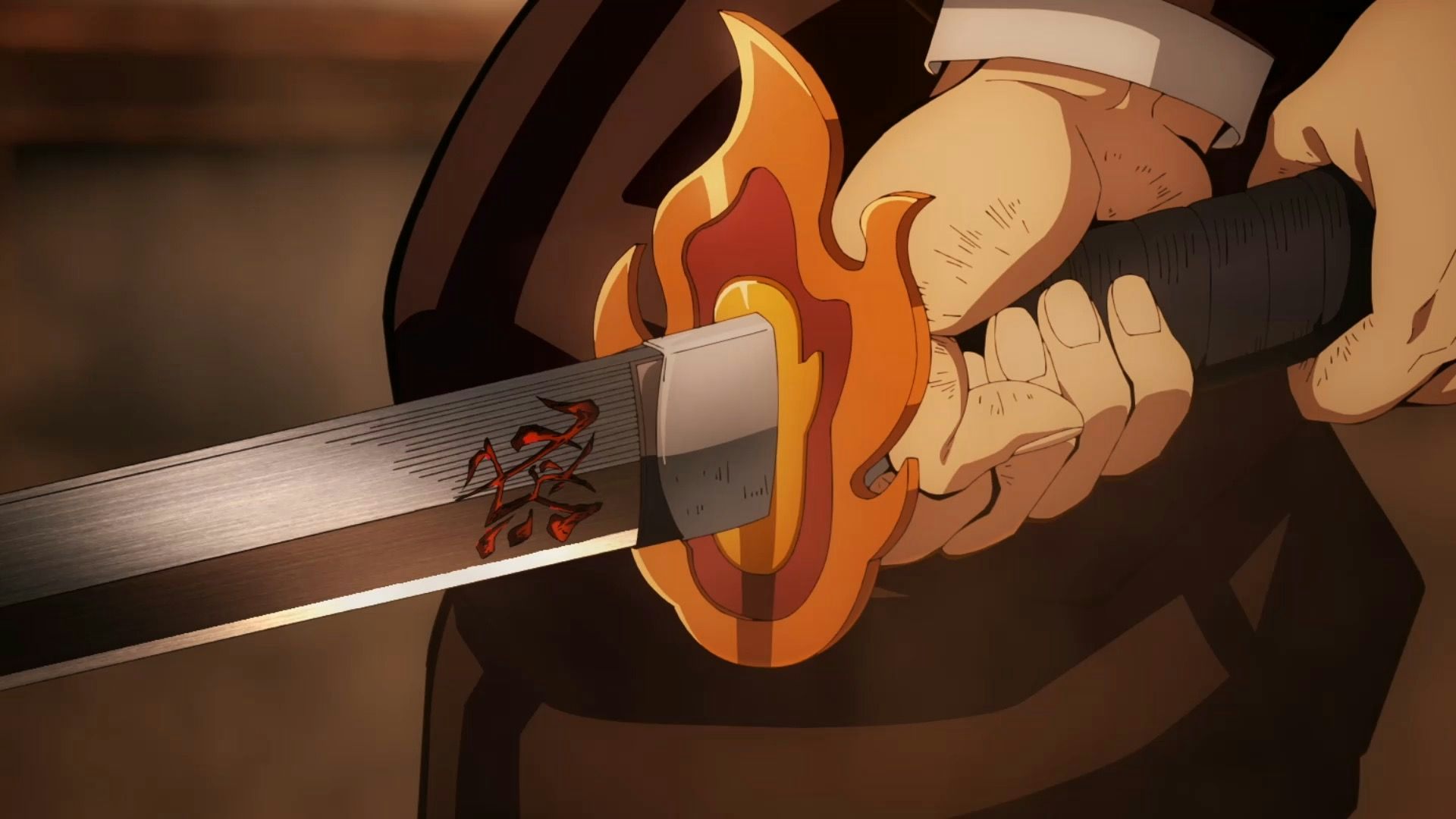 Dibujo de una espada.