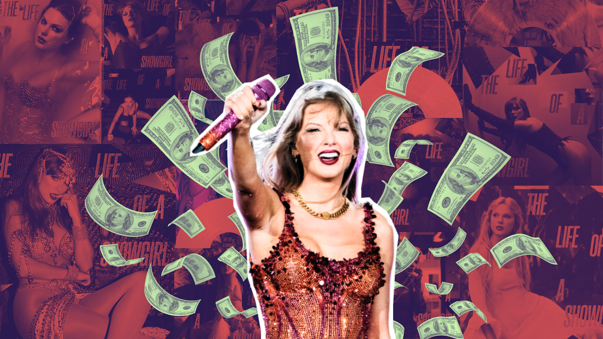 the economics behind Taylor Swift’s 34 versions of The Life of a Showgirl