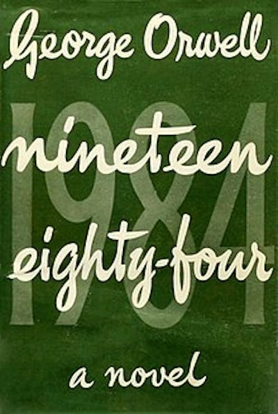 Cover of the novel Nineteen Eighty-Four