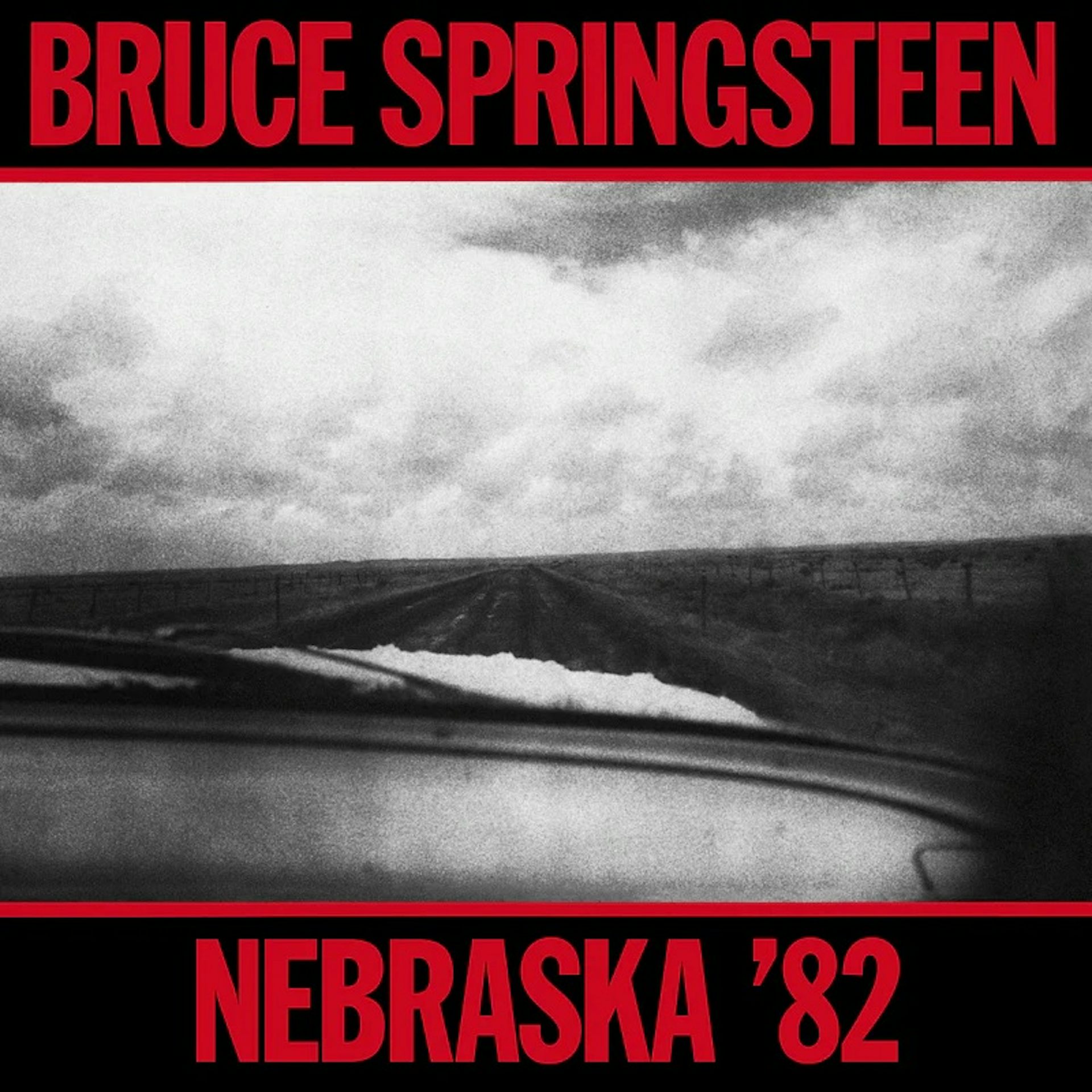 Cover of _Nebraska_, Bruce Springsteen.