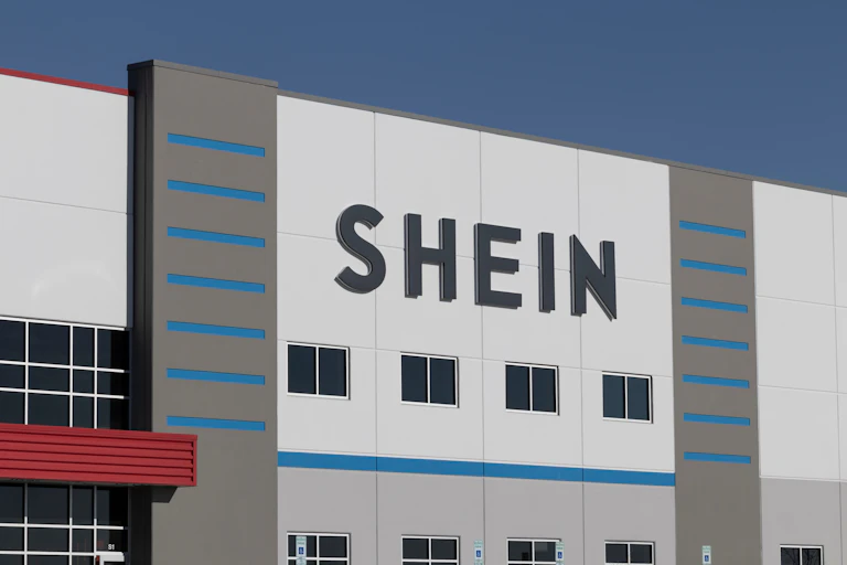 Entrepôt logistique de Shein.