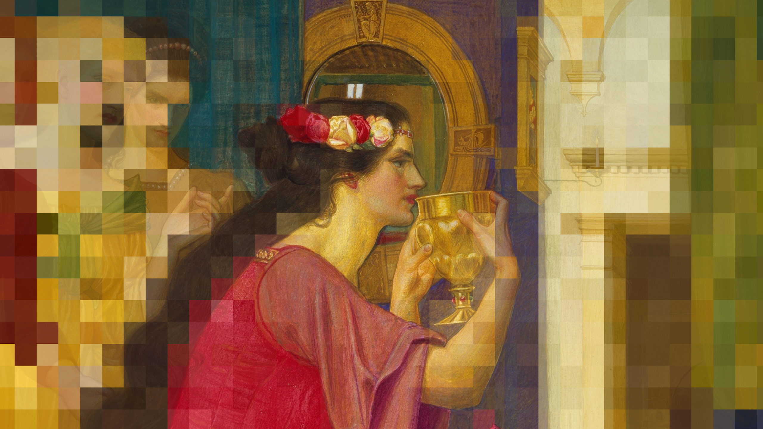 « Sigismonda Drinking The Poison », de Joseph Edward Southall
