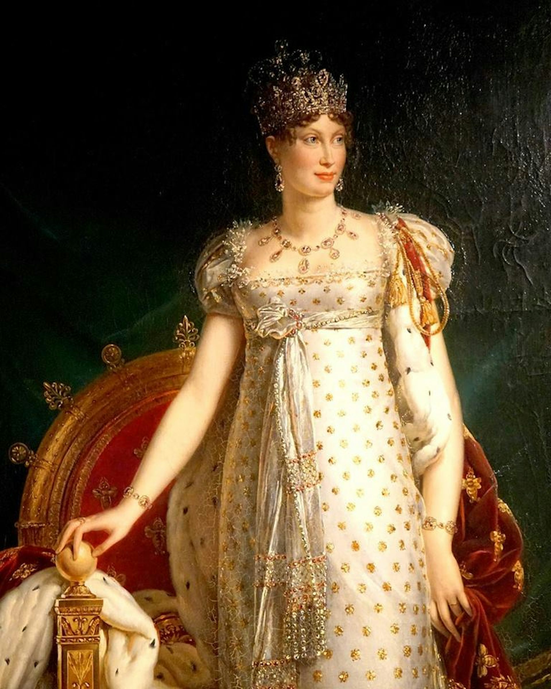 Painting of Empress Marie Louise