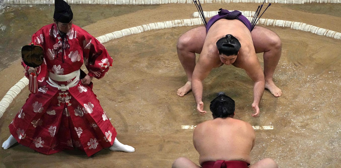 Japan's sumo association turns 100 - but the sport's rituals have a much older role shaping ideas about the country