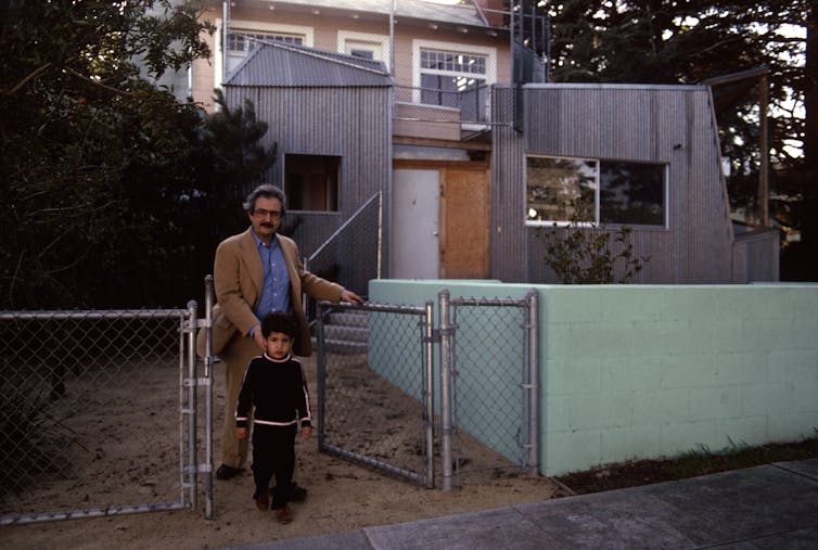 The house looks like a work-in-progress.