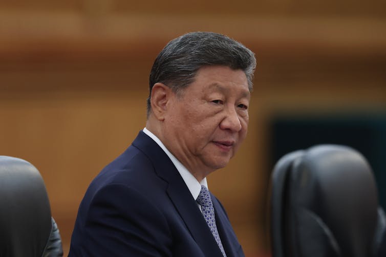Why Beijing is taking a look to exert tighter regulate over Chinese language Christians   1 Xi Jinping speaks during a meeting.