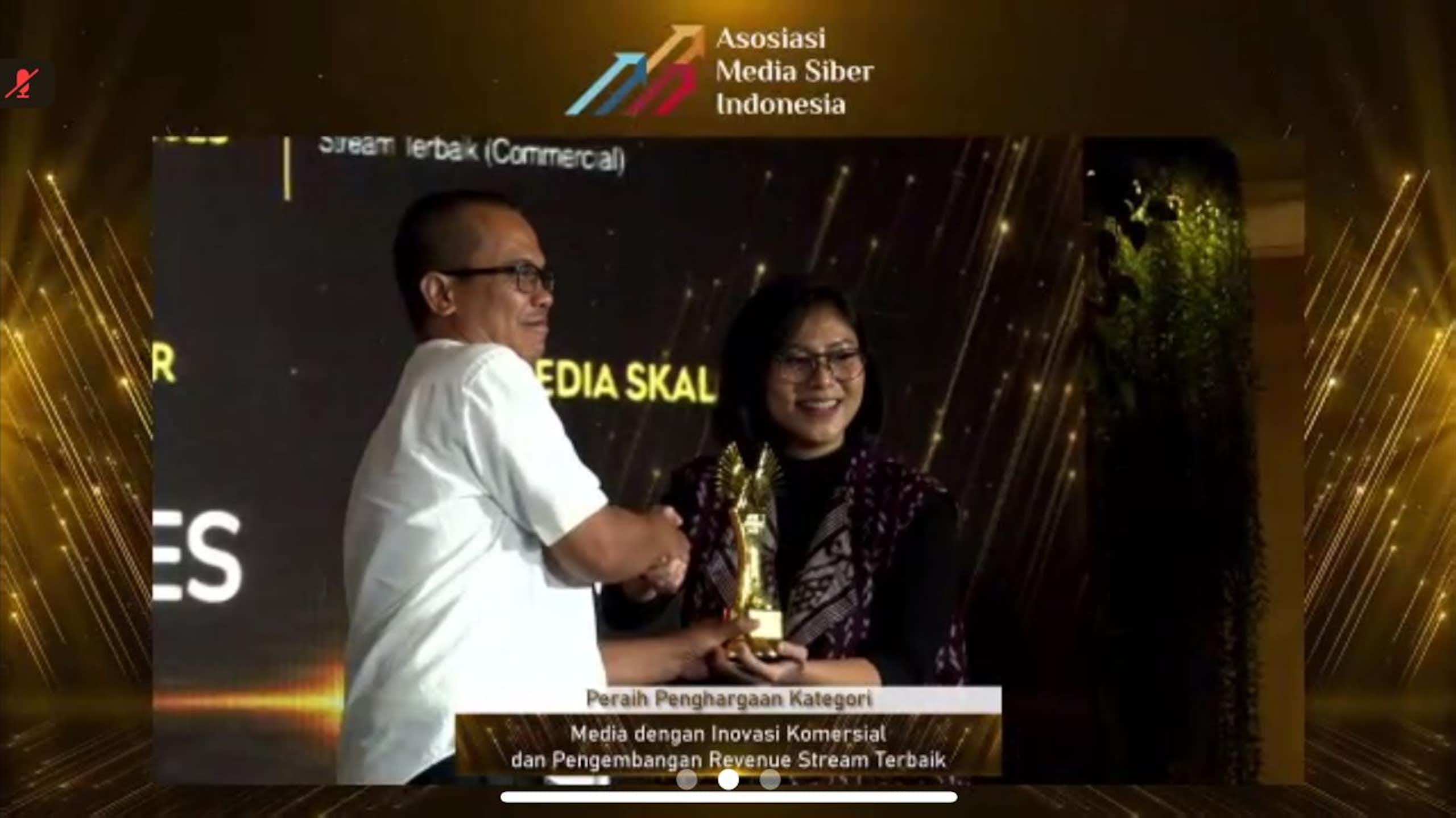 Model bisnis non-hibah TCID raih penghargaan AMSI Awards 2025