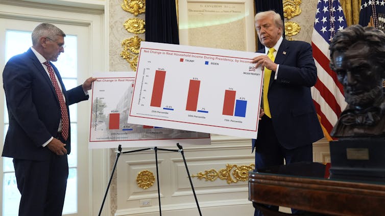 President Donald Trump has said he believes the U.S. economy has entered a ‘golden age’ on his watch.