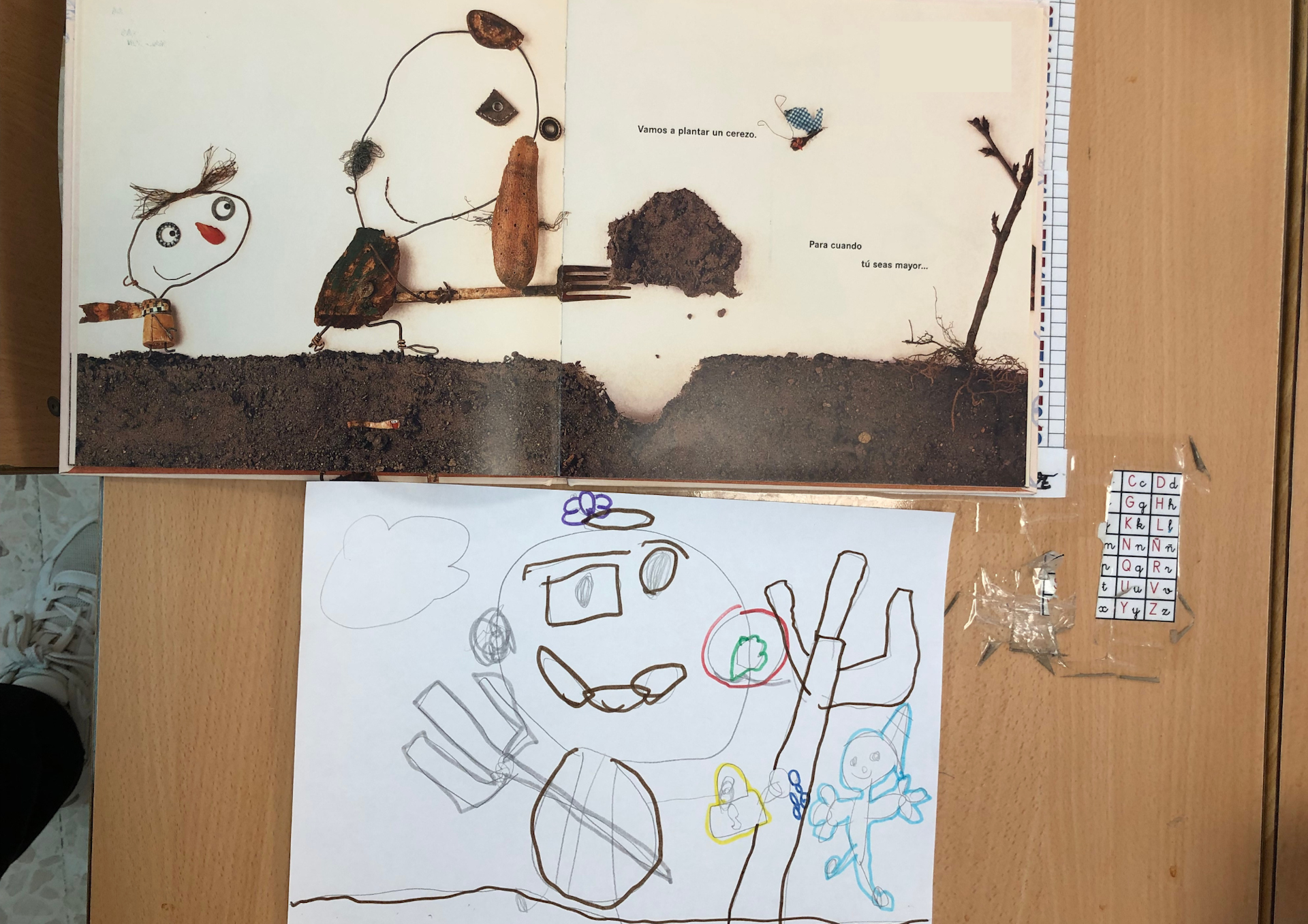 Children's drawings.