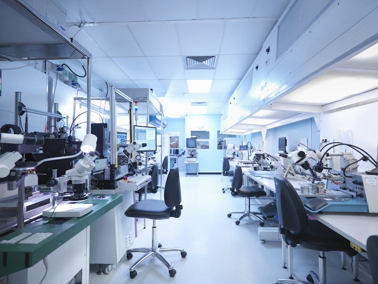 All govt shutdowns disrupt science − in 2025, the results prolong a ways past a lapse in investment 1 A lab filled with scientific equipment but not staffed.