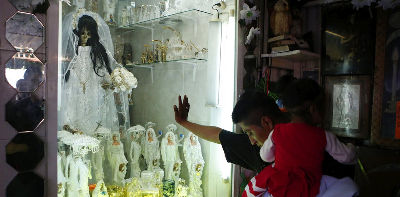 'Only death can protect us': How the folk saint La Santa Muerte reflects violence in Mexico
