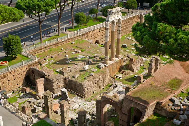 Foro de Julio en Roma.