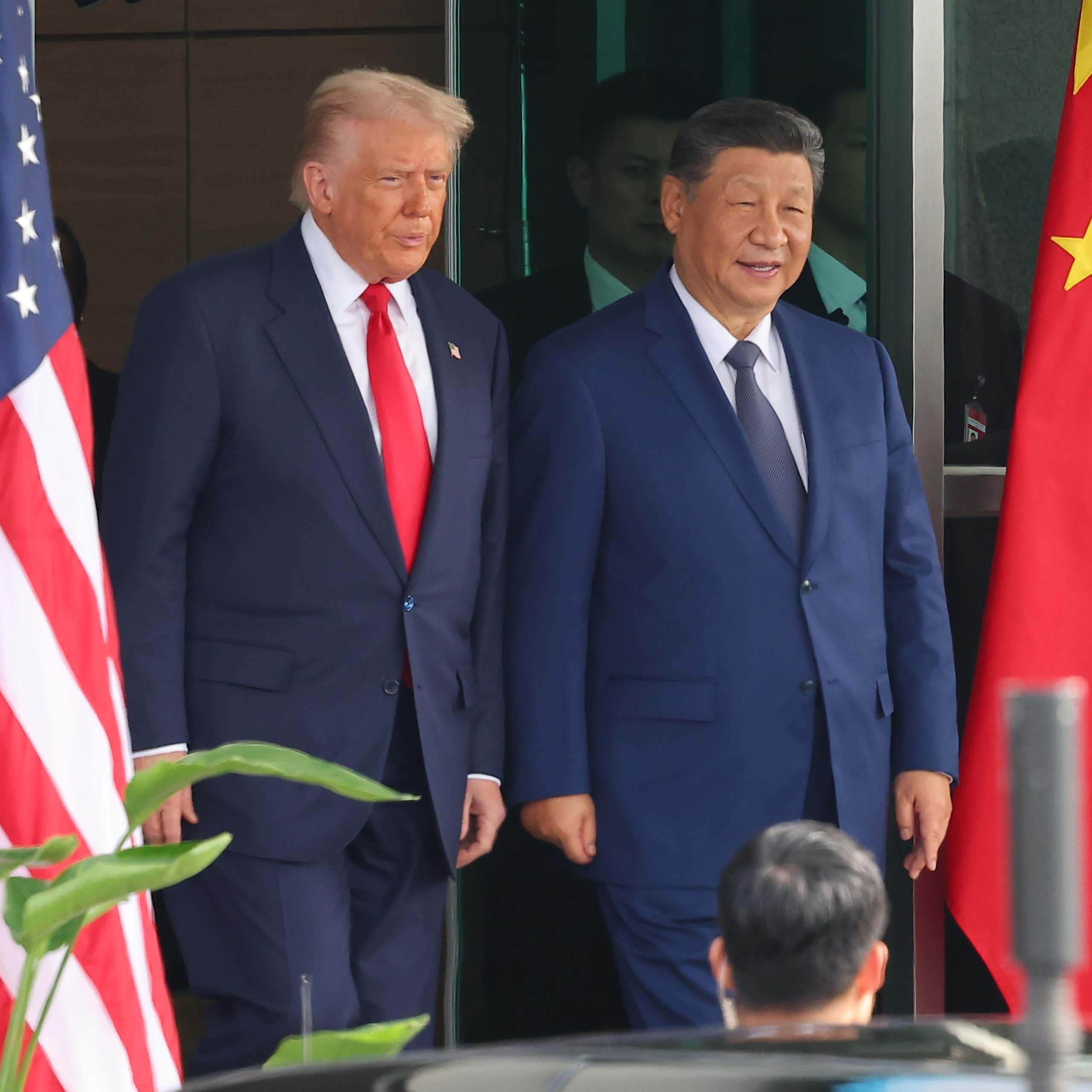 Donald Trump and Xi Jinping meet in Busan, South Korea, October 30 2025.