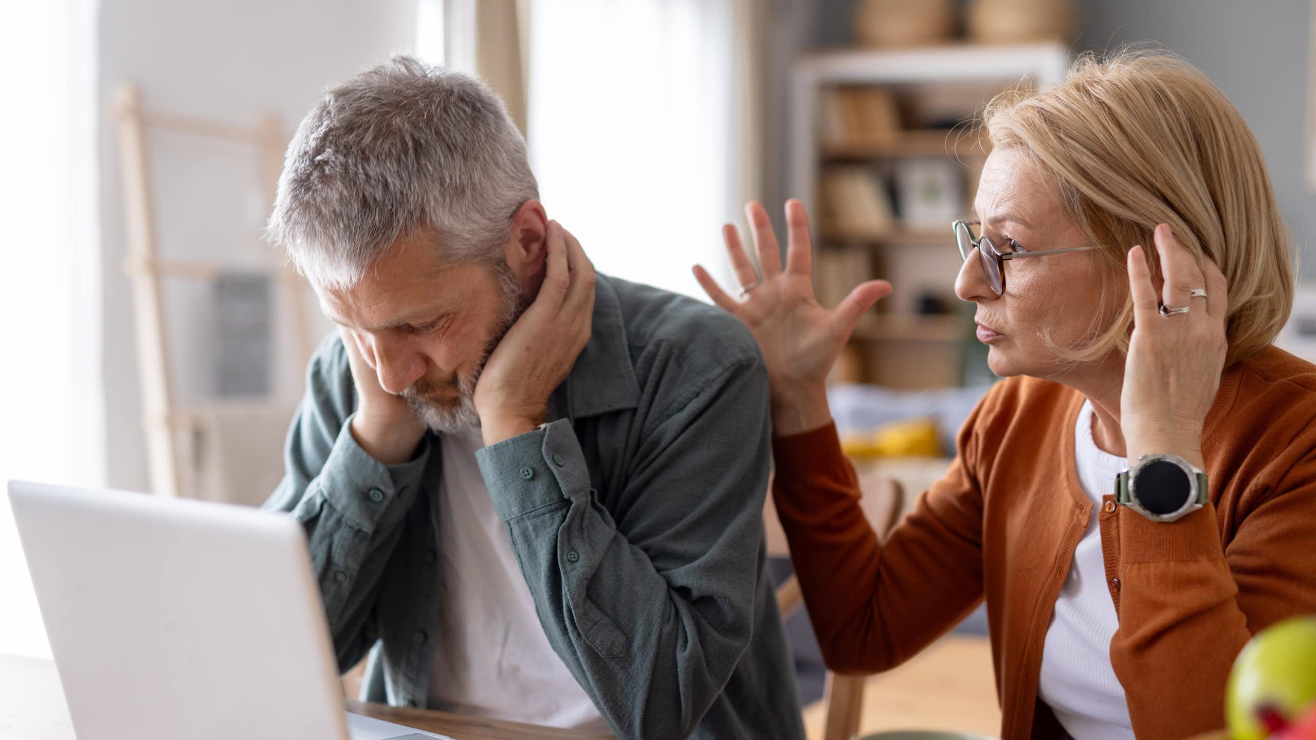 An older couple experiences aggravation and anguish.