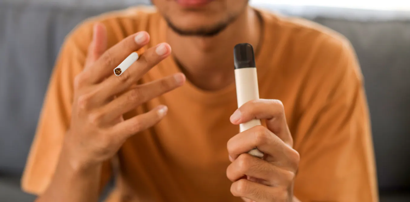 Vaping might seem safer than smoking but your heart could tell a different story Vaping might seem safer than smoking but your heart could tell a different story