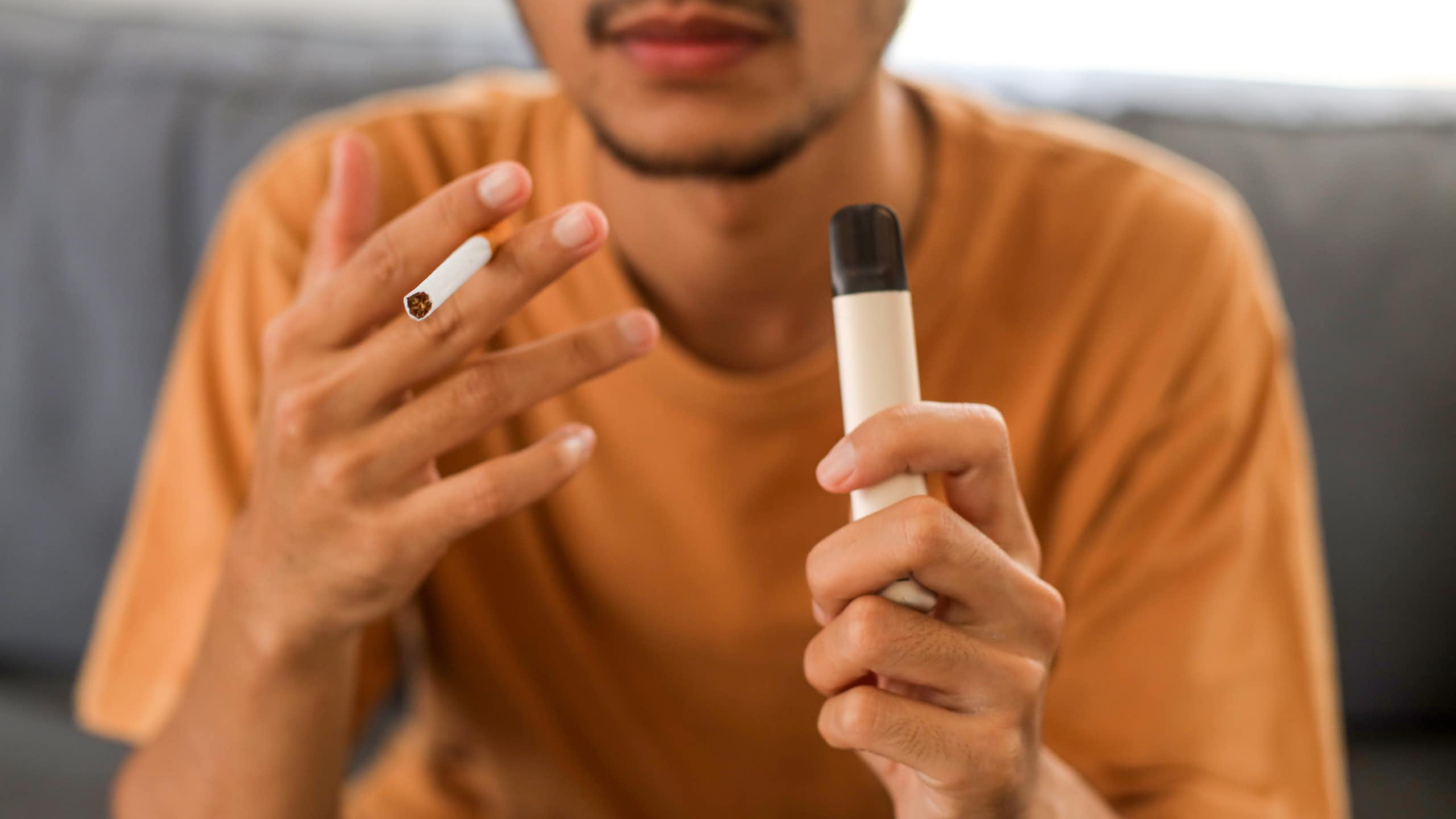 Vaping might seem safer than smoking but your heart could tell a different story