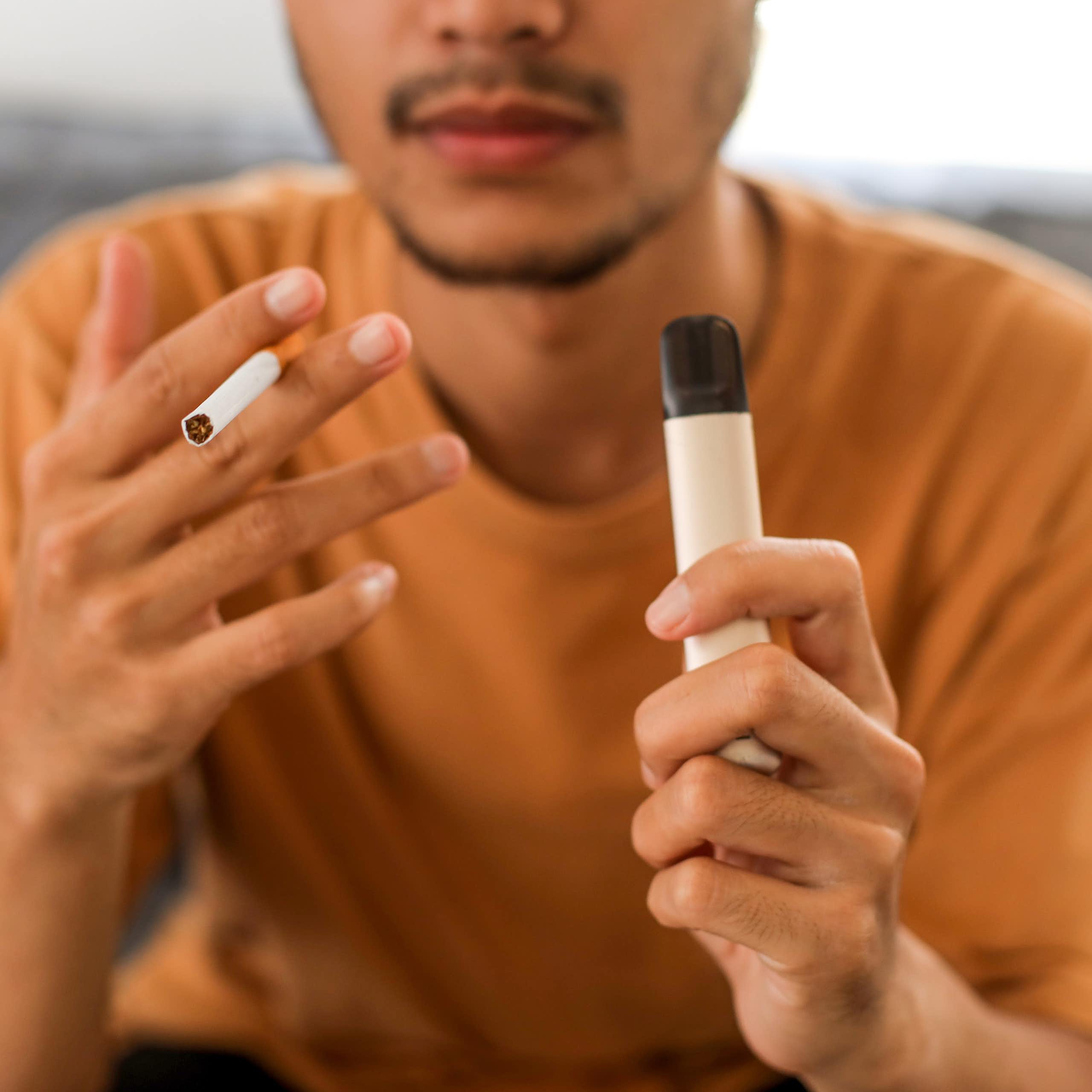 Vaping might seem safer than smoking but your heart could tell a different story