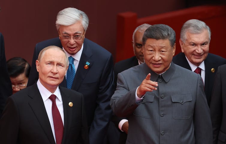 Vladimir Putin and Xi Jin Ping