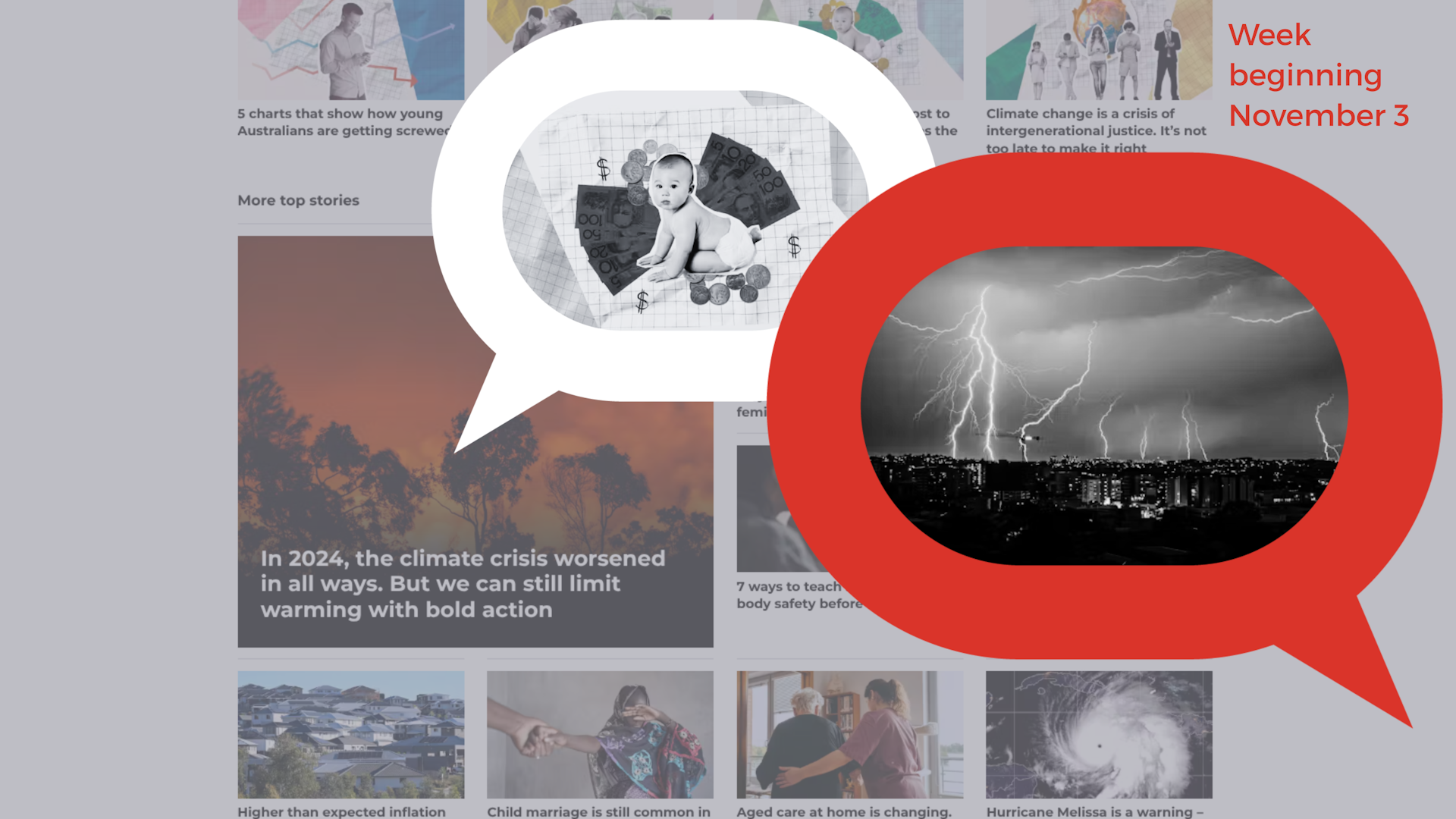 Your say: week beginning November 3