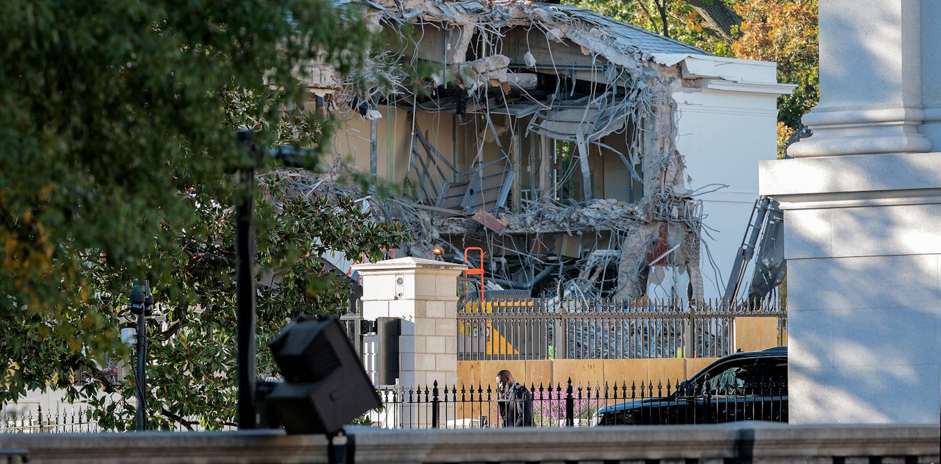 Trump’s White House renovations fulfill Obama’s prediction, kind of