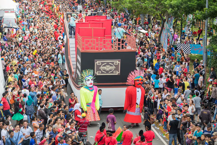 Perayaan Imlek Cap Go Meh China Betawi di Jakarta