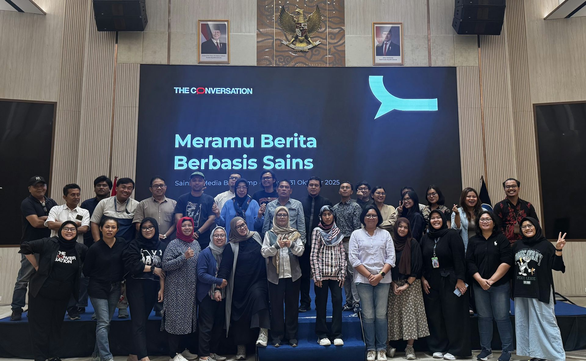 Saintek Media Bootcamp Dorong Jurnalis Hadirkan Sains yang Dekat dengan Publik