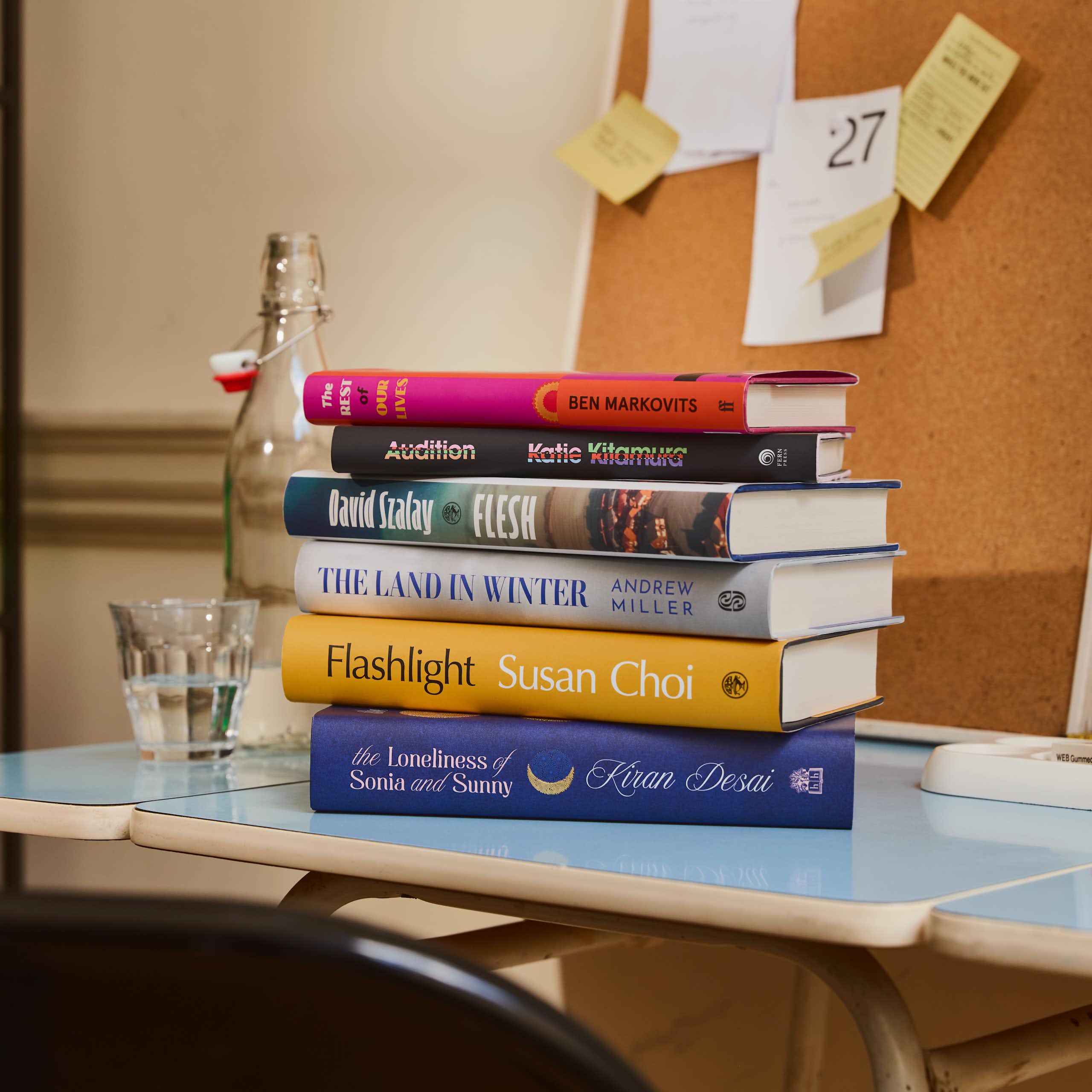 The six Booker prize novels