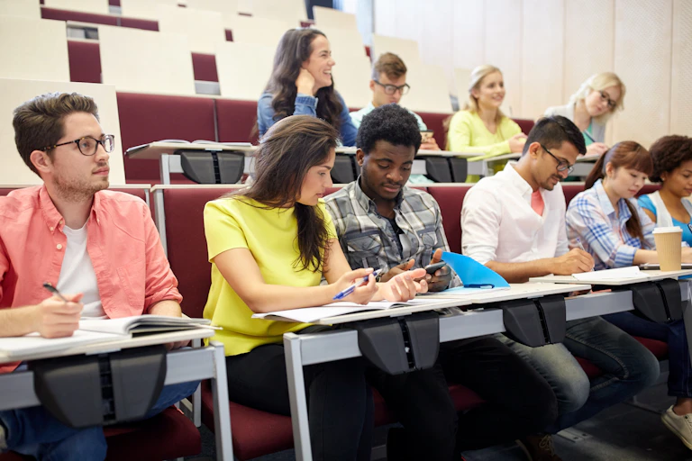 Students in lecture