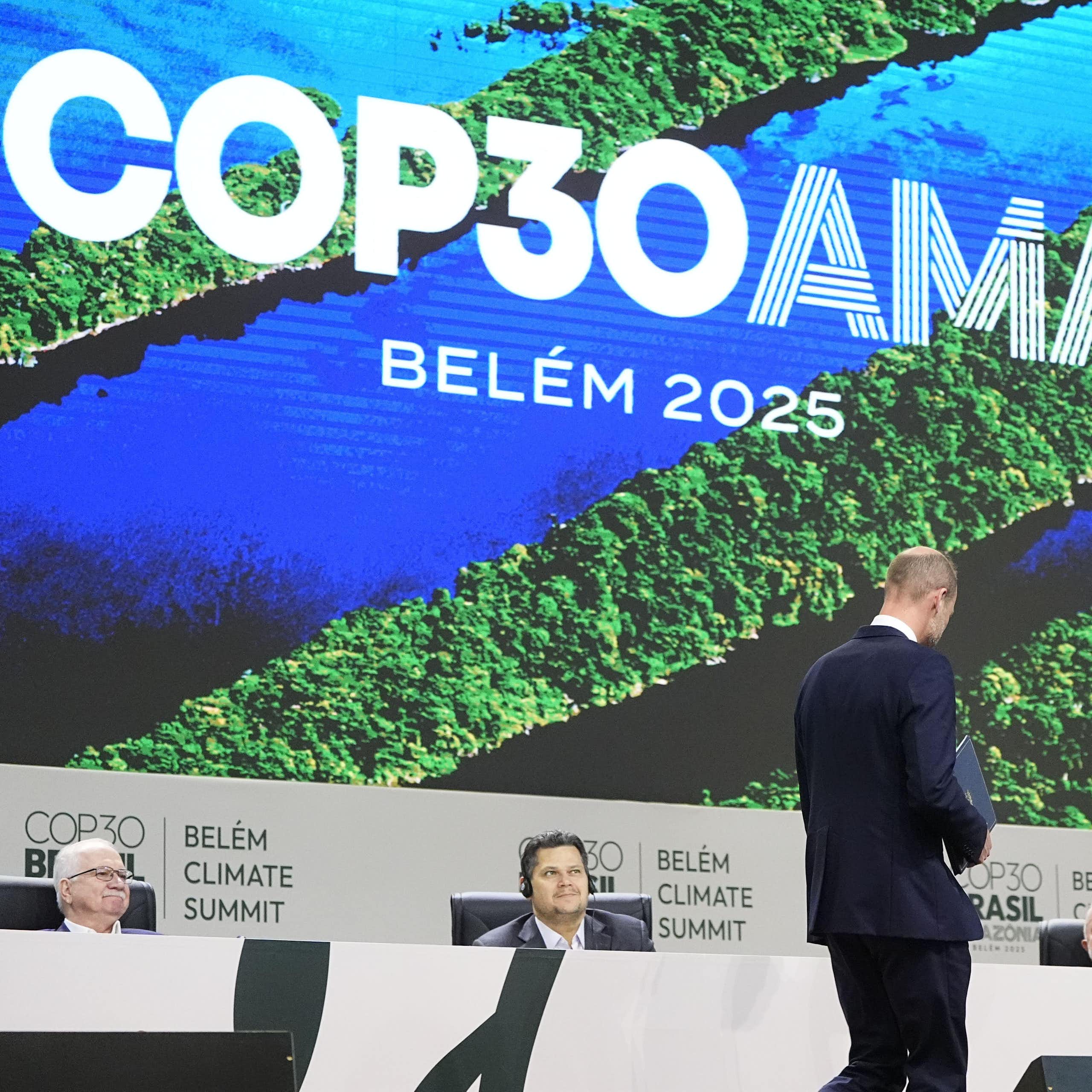 Prince William on stage at Cop30