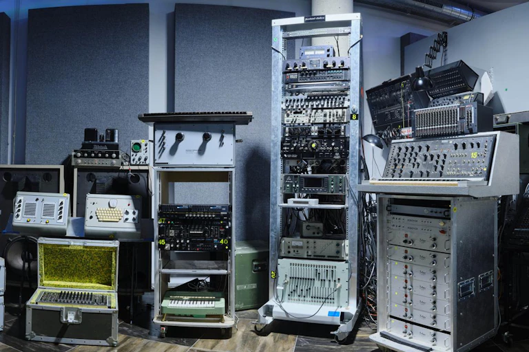Audio equipment from the collection of Florian Schneider