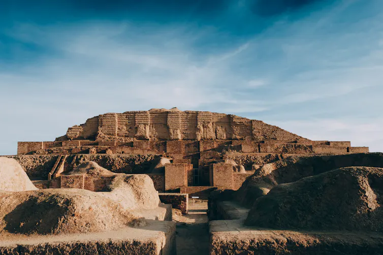 The ChoghaZanbil Ziggurat, Khuzestan Province, Iran