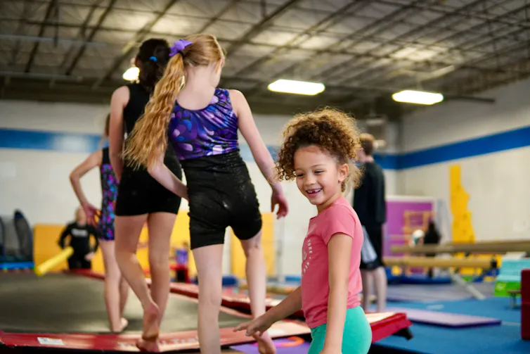 Petites filles gym