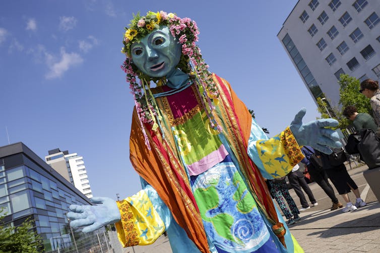 5 key problems on the UN weather summit in Brazil – and why they topic to you and the planet 1 Large colourful puppet
